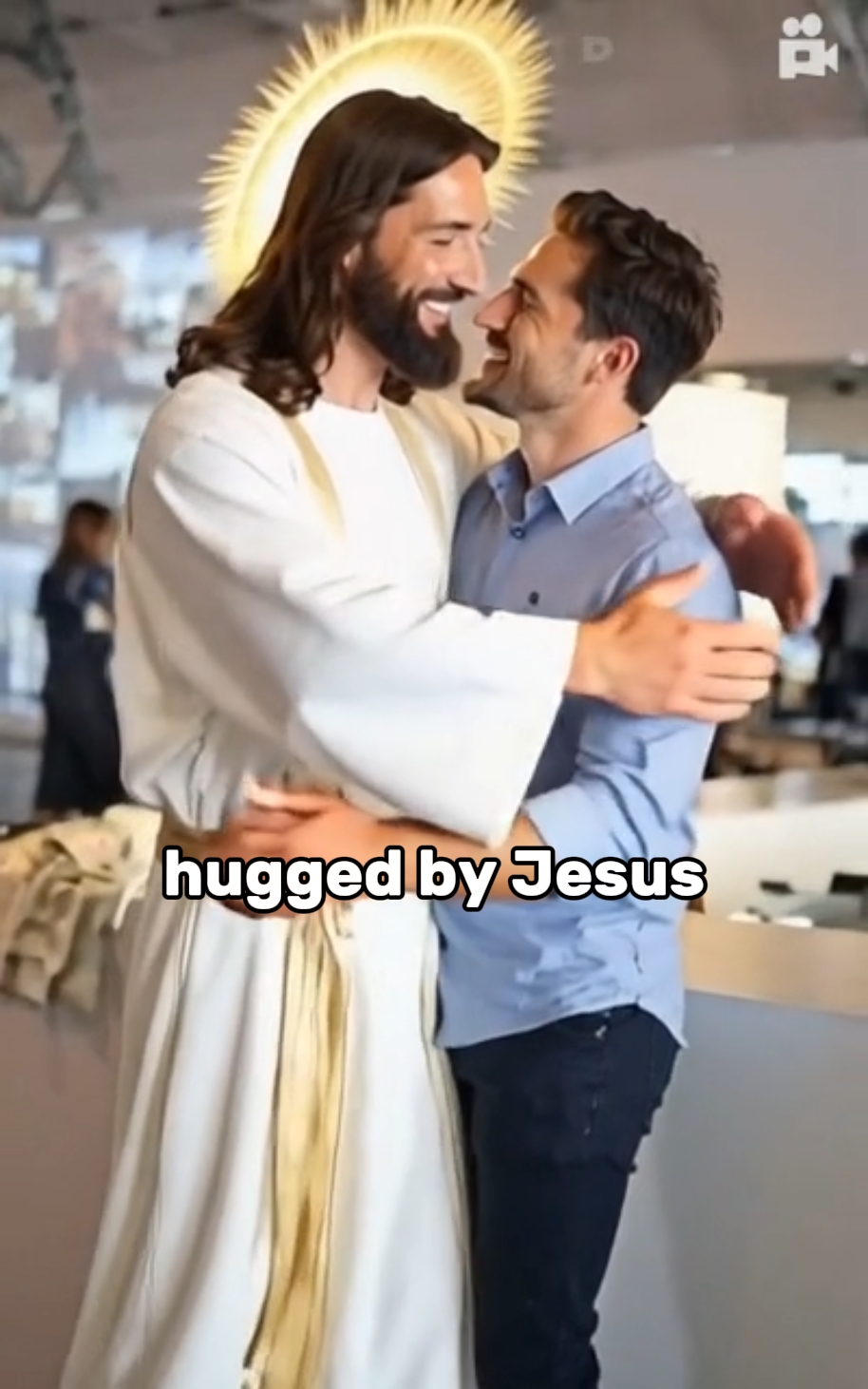 Abrazado por Jesús