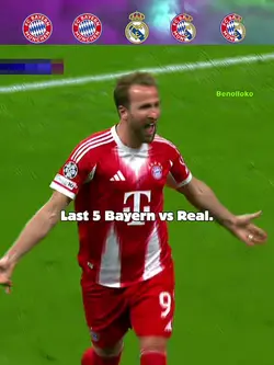 Last 5 Bayern vs RMA