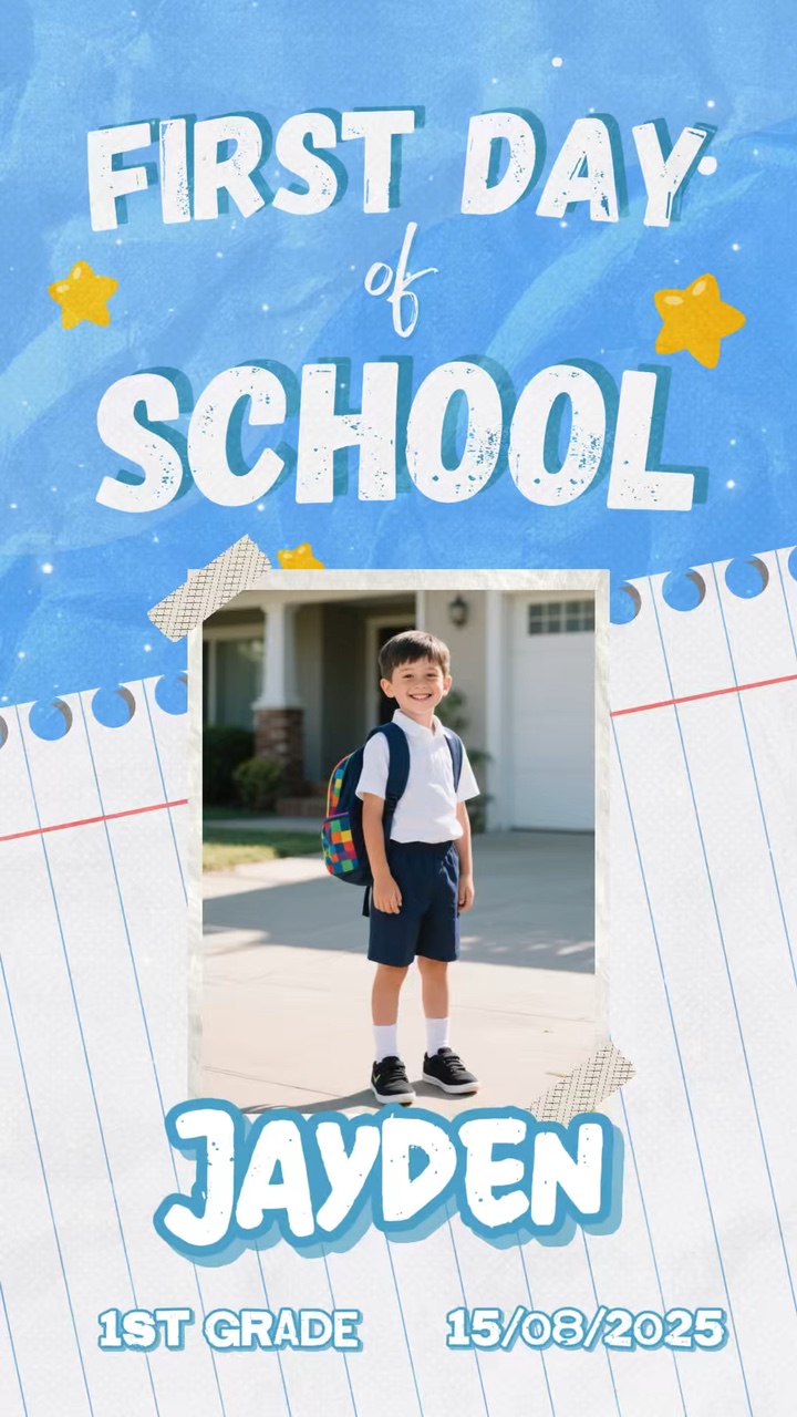 First Day Of School