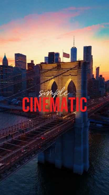 5 clips CINEMATIC 