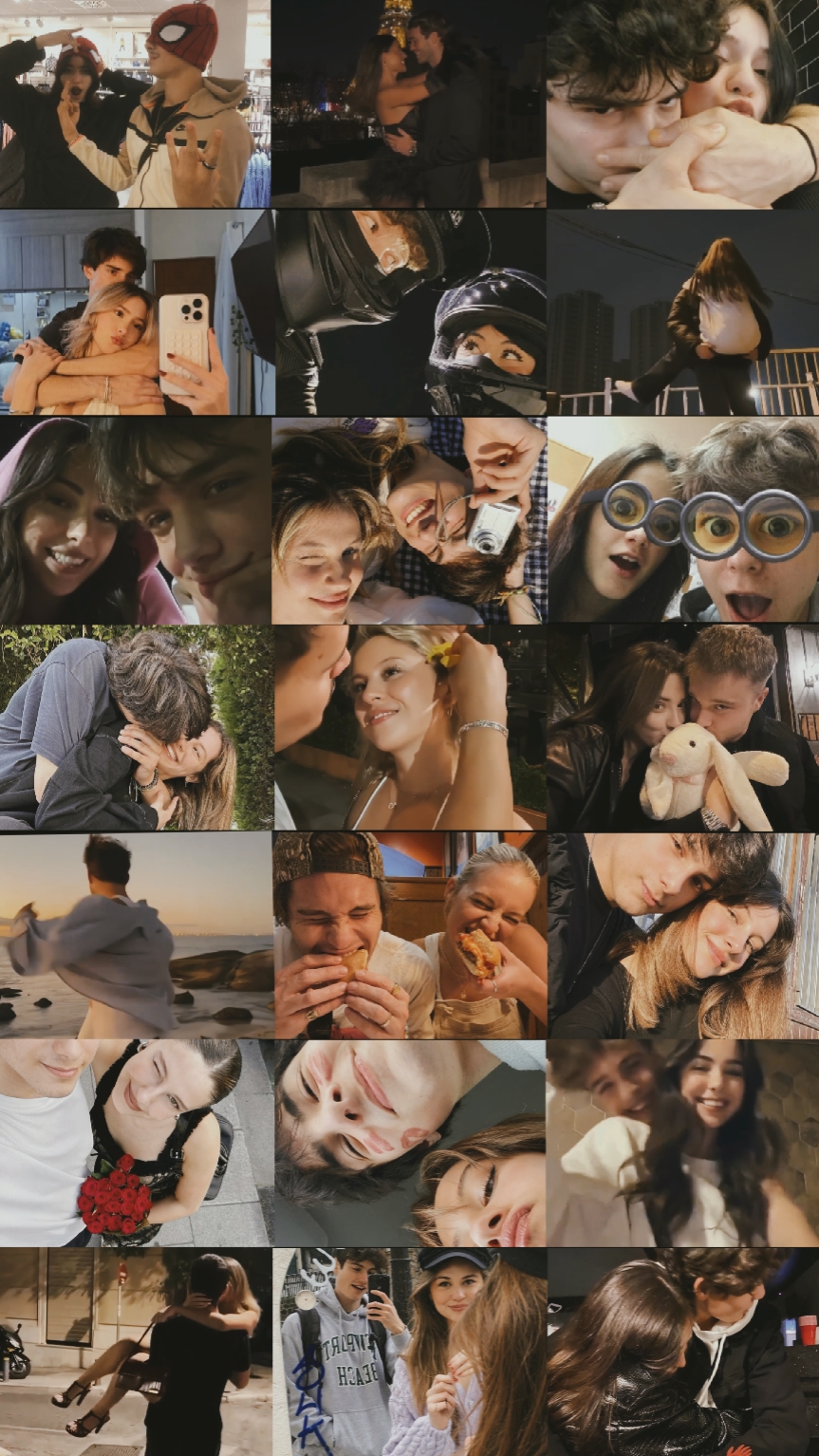 Collage de 21 photos 