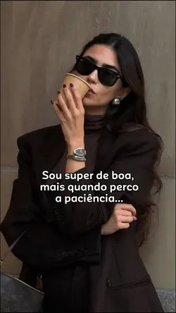 perde a paciência 