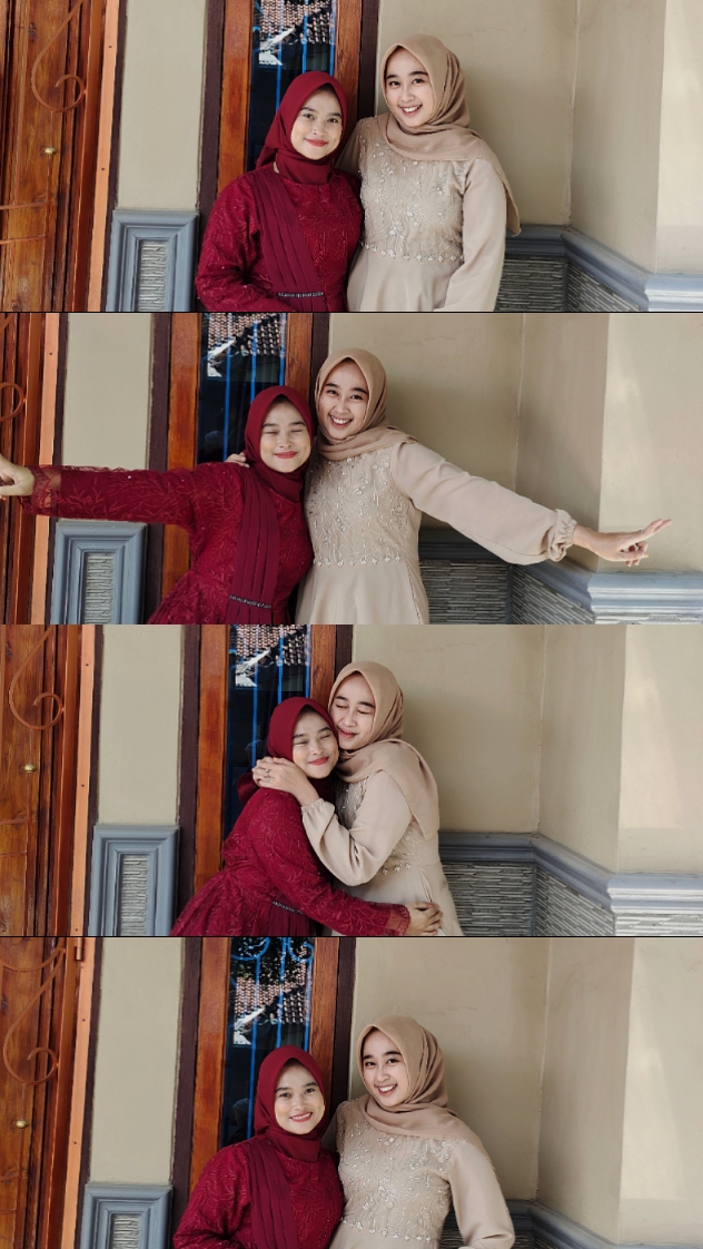 tata letak 4 foto
