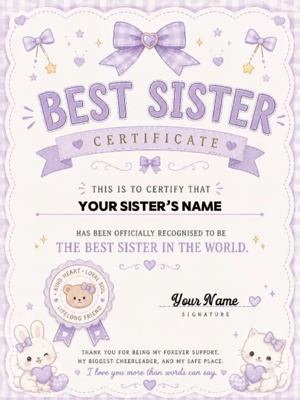 Beste Schwester
