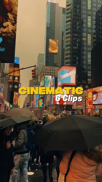 6 Clips Cinematic