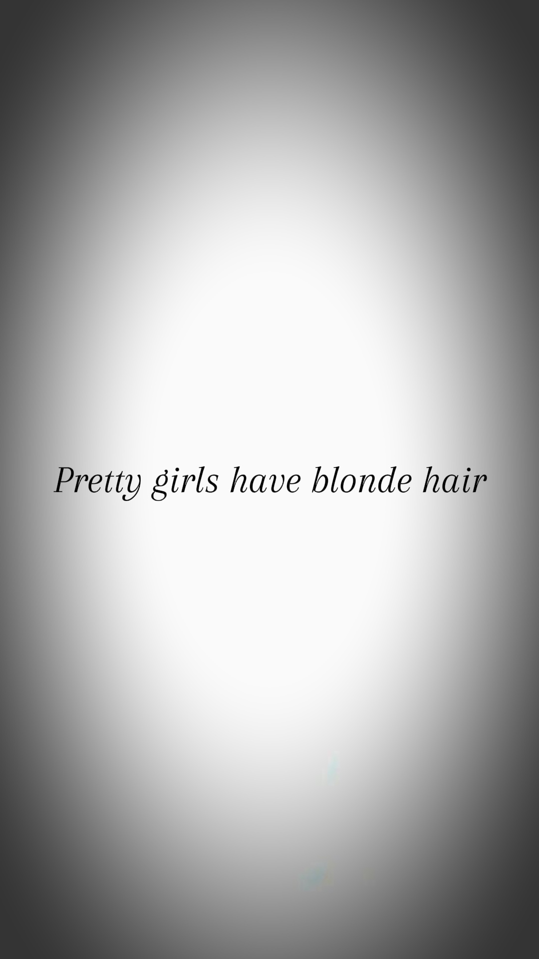 Filles aux cheveux blonds😍