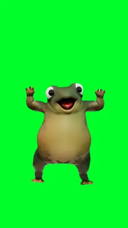Frog dancing