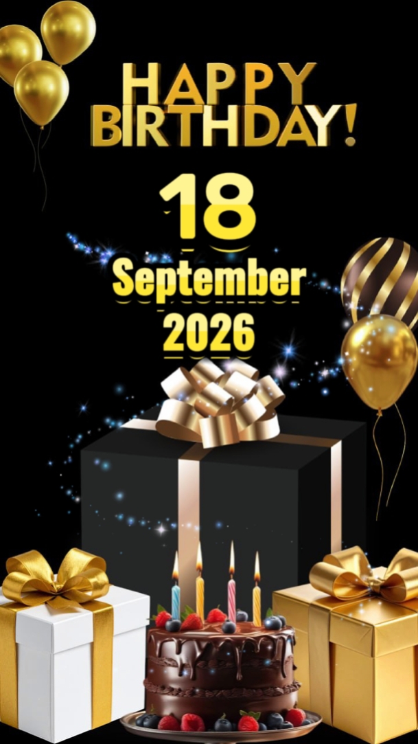 hbd 18 September 
