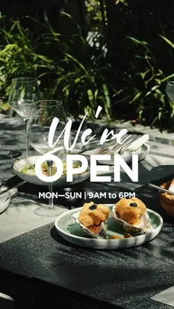 We Are Open