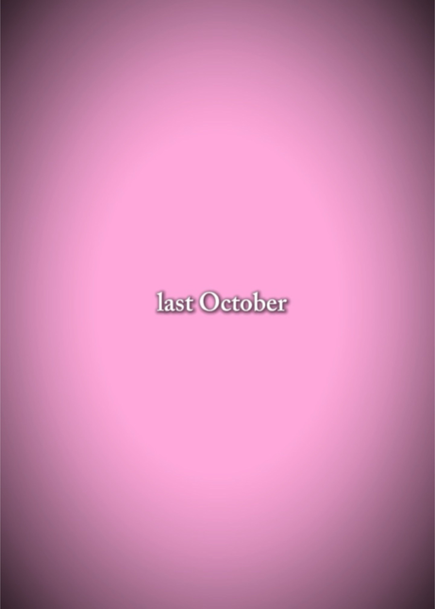 Outubro passado 