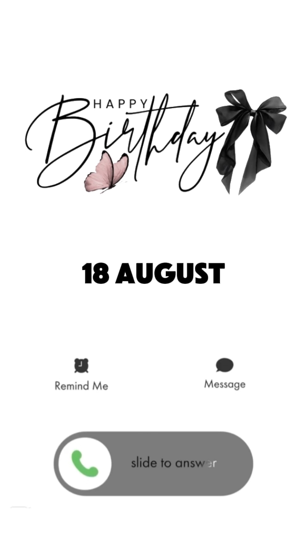 Aniversário de 18 de agosto 