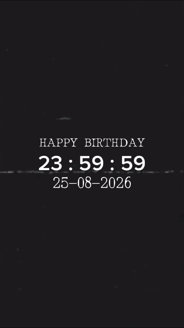 HBD PARA MIM 25 DE AGOSTO