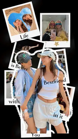 Collage photo friend