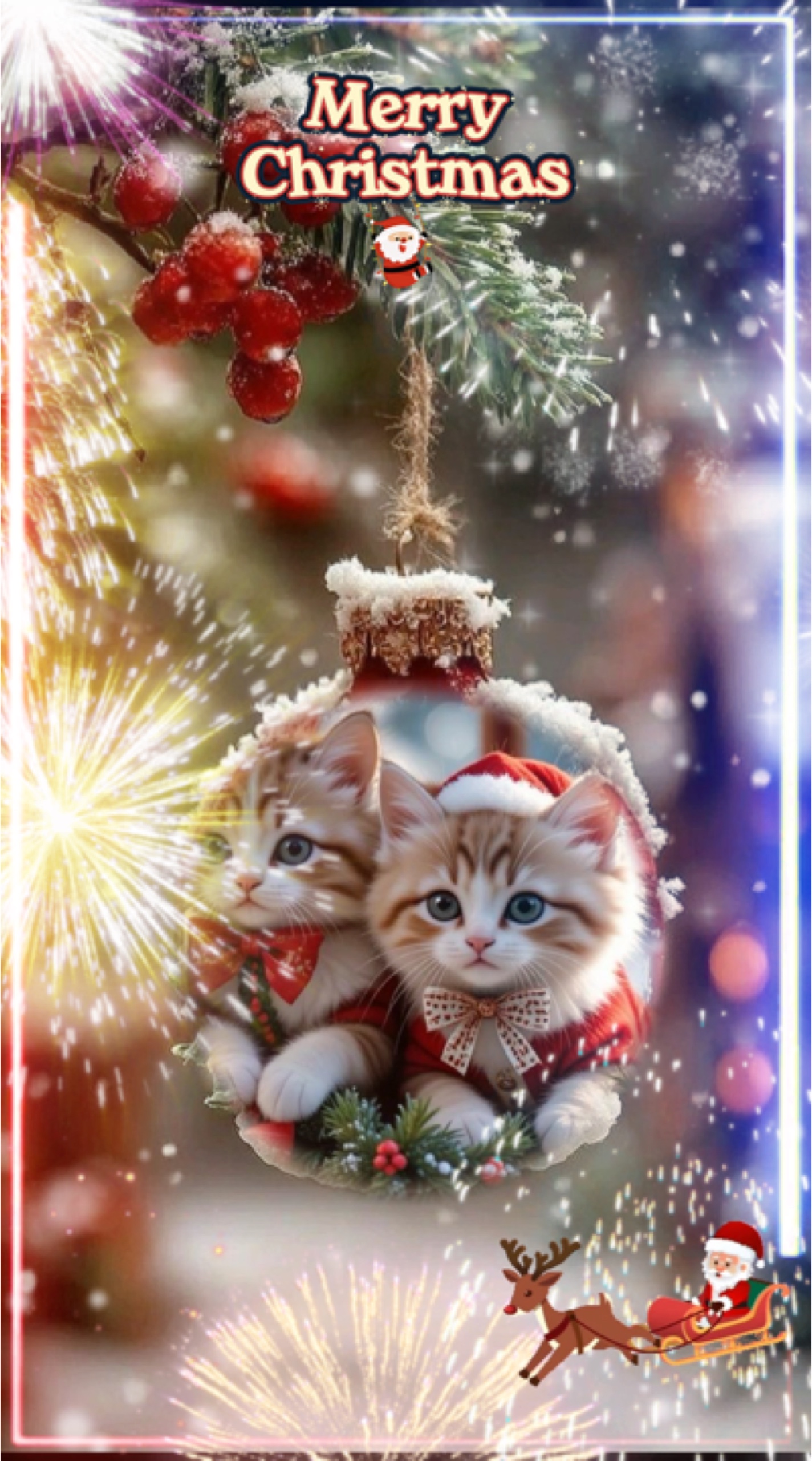 christmas cat