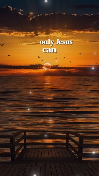 Only Jesus Can