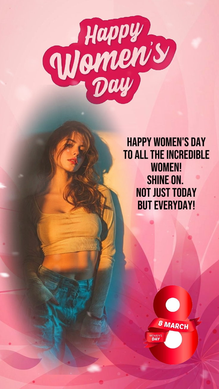Feliz dia da mulher