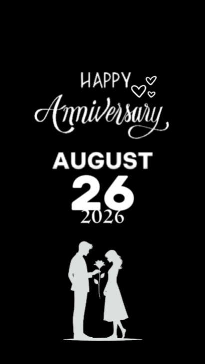 Anniv 26 Aug 
