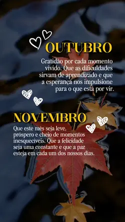 Hello novembro