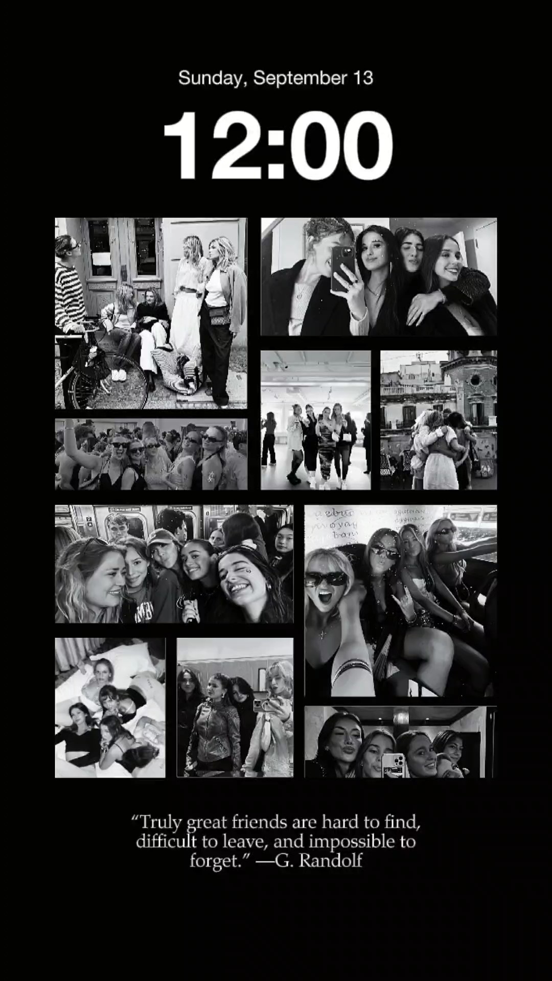 friends lockscreen