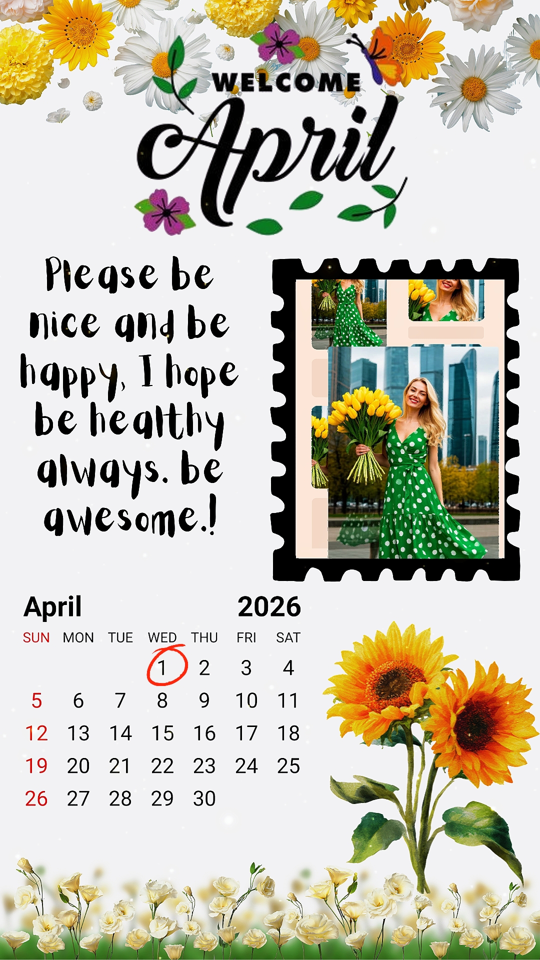 SELAMAT DATANG APRIL 2026 