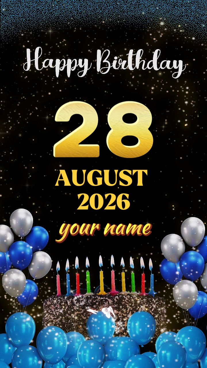 Birthday 28 August 