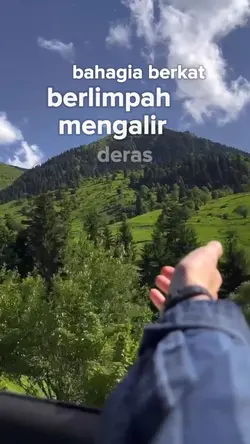 Aku bahagia 