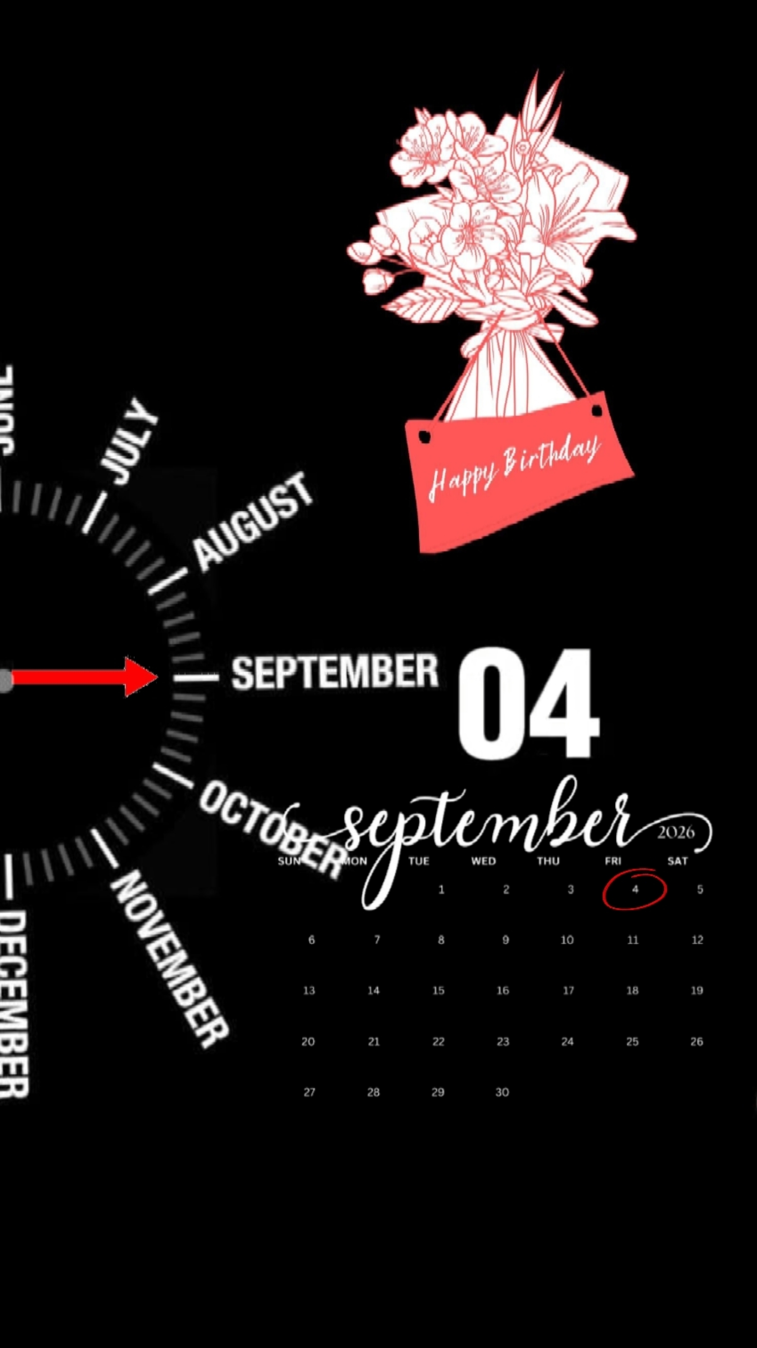 HBD 04 DE SETEMBRO 