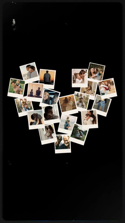 Liebe Herz Collage 
