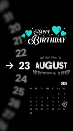 HBD 23 AUGUST