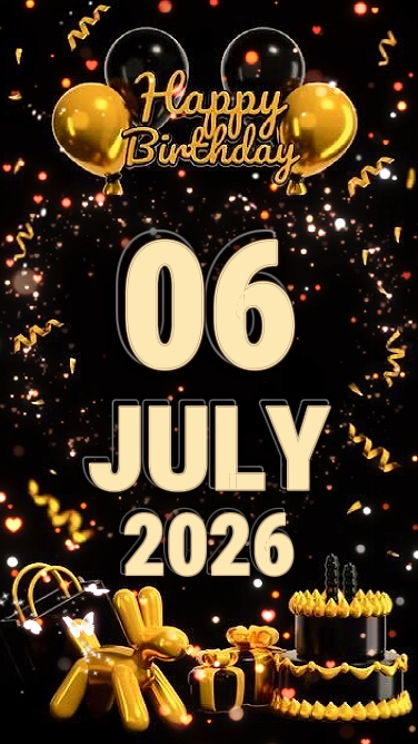 HBD 06 juillet 2026