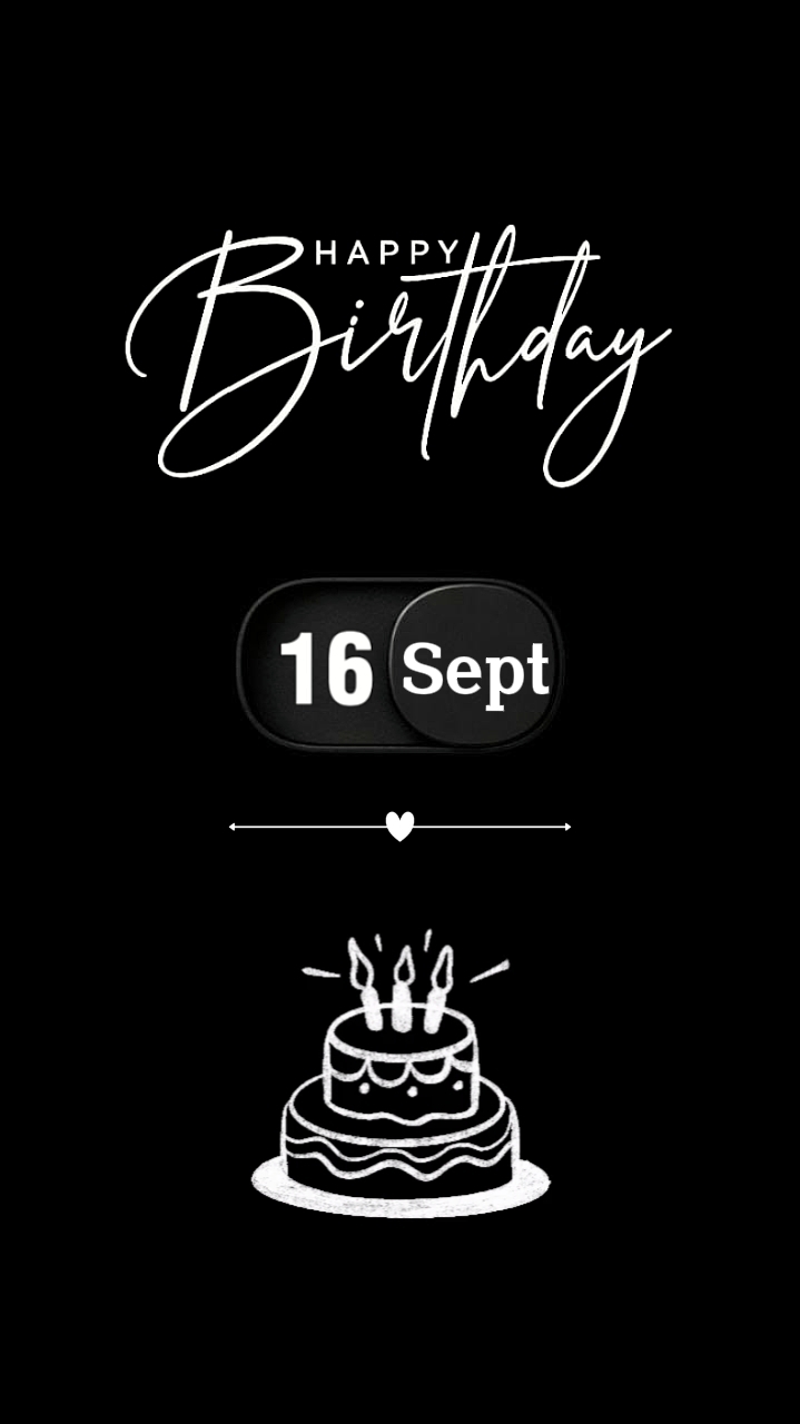 Birthday 16 septembe