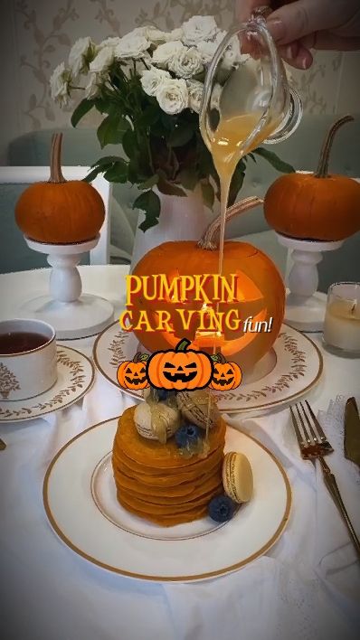 ¡Diversión tallando calabazas!