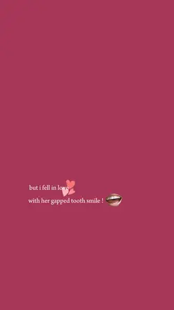 gapped tooth smile