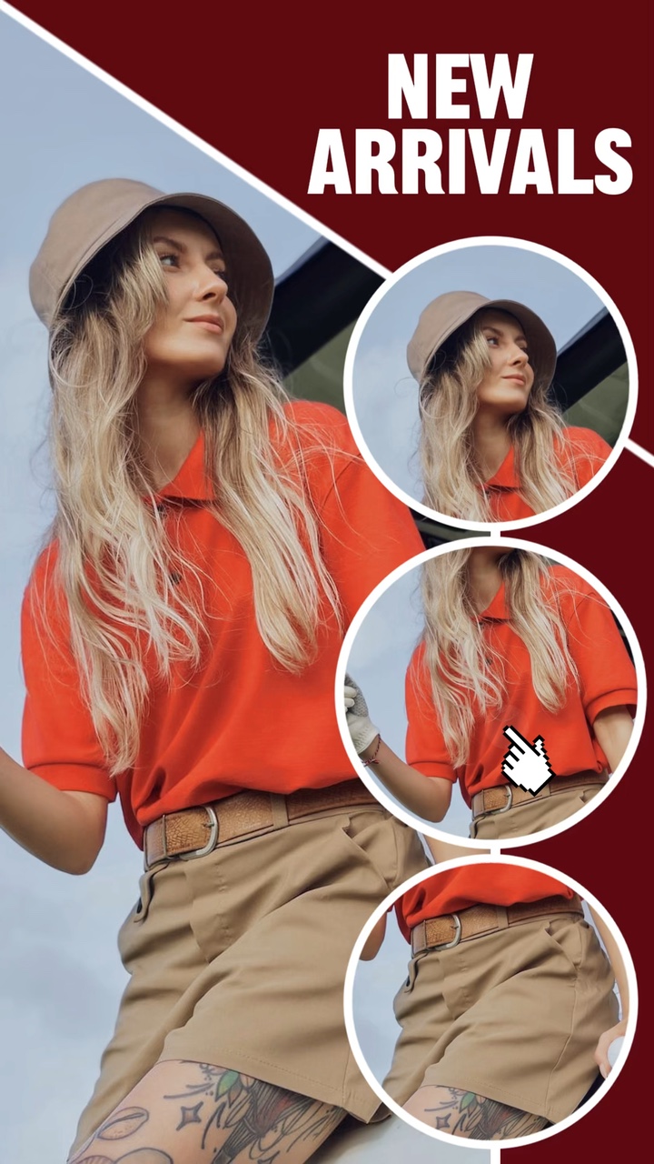 Neuankömmlinge Sport Mode Produkt Display TikTok Stil