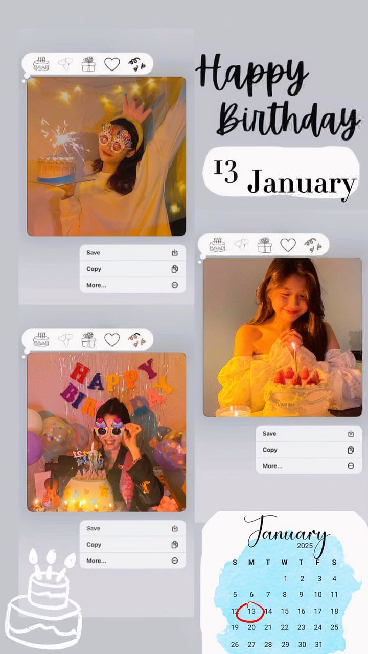 Birthday 13 january 