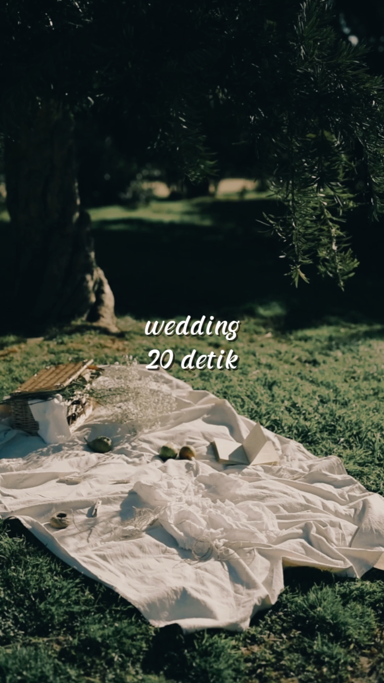 wedding 20 detik