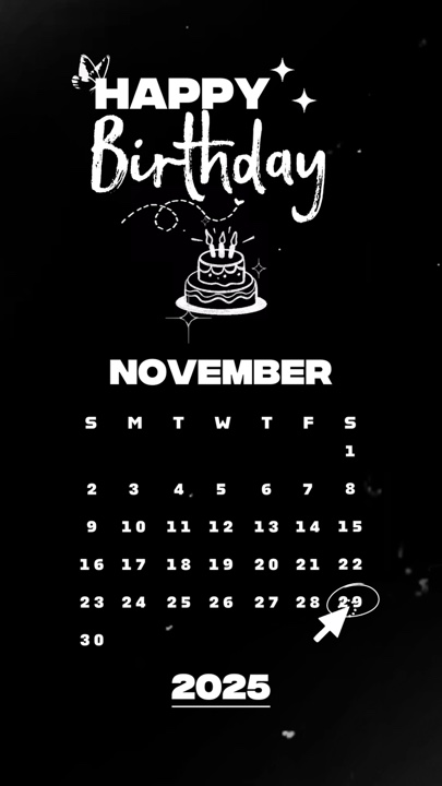 HBD 29 November