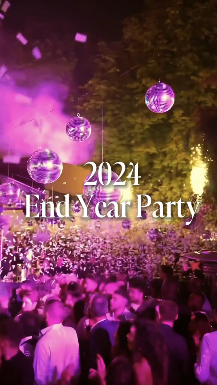 Party zum Jahresende 2024 