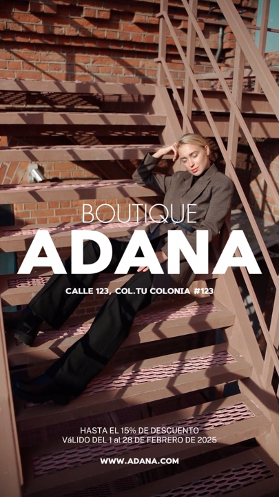 Fashion promo