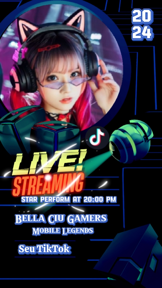 Transmissão ao vivo V
