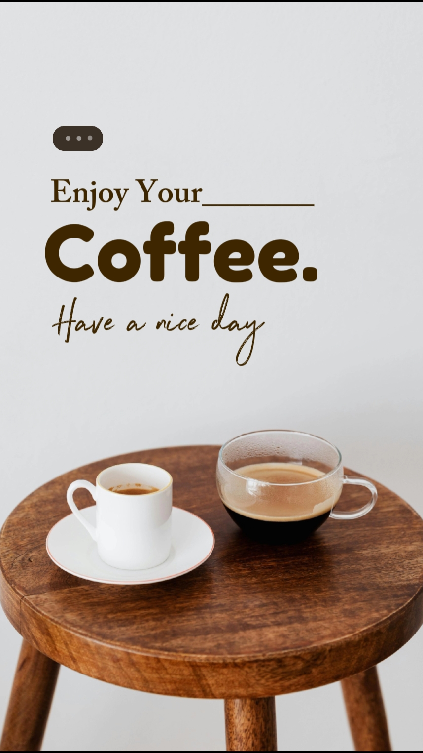 waktunya minum kopi