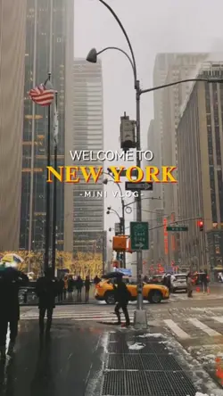 WELCOME TO NEW YORK
