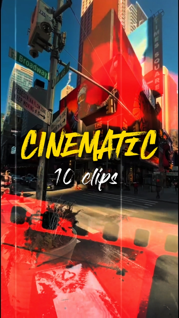 10 clips cinematic 