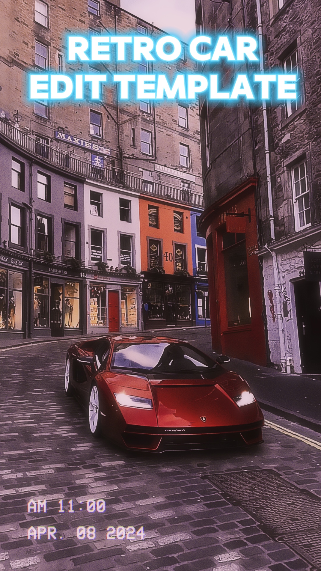 Retro car edit 🤝📸