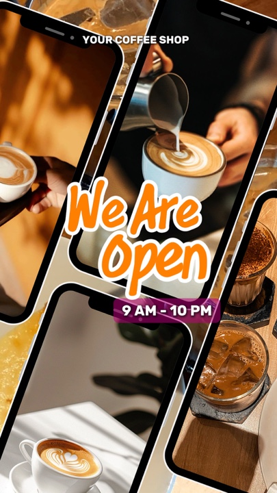Kami membuka kafe