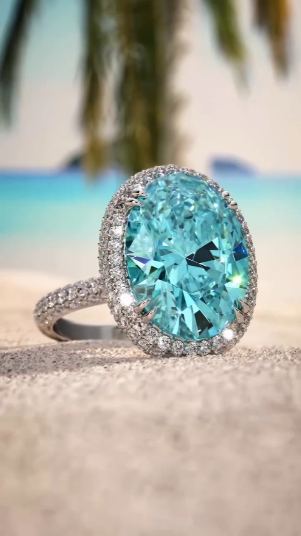 Anillo De Lujo Esmeralda