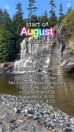 August stats