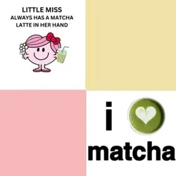 Shes a matcha girly๐ต