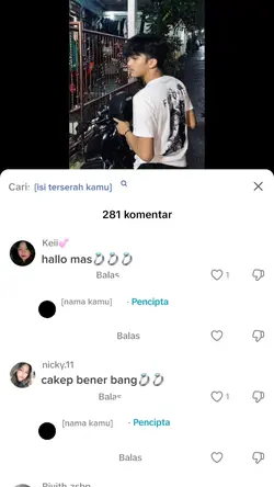 komen tiktok edit