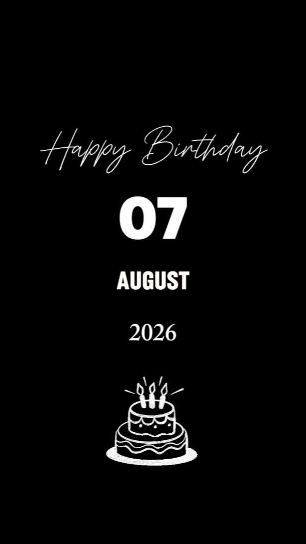 BDAY BROTHER 7 AUGUS